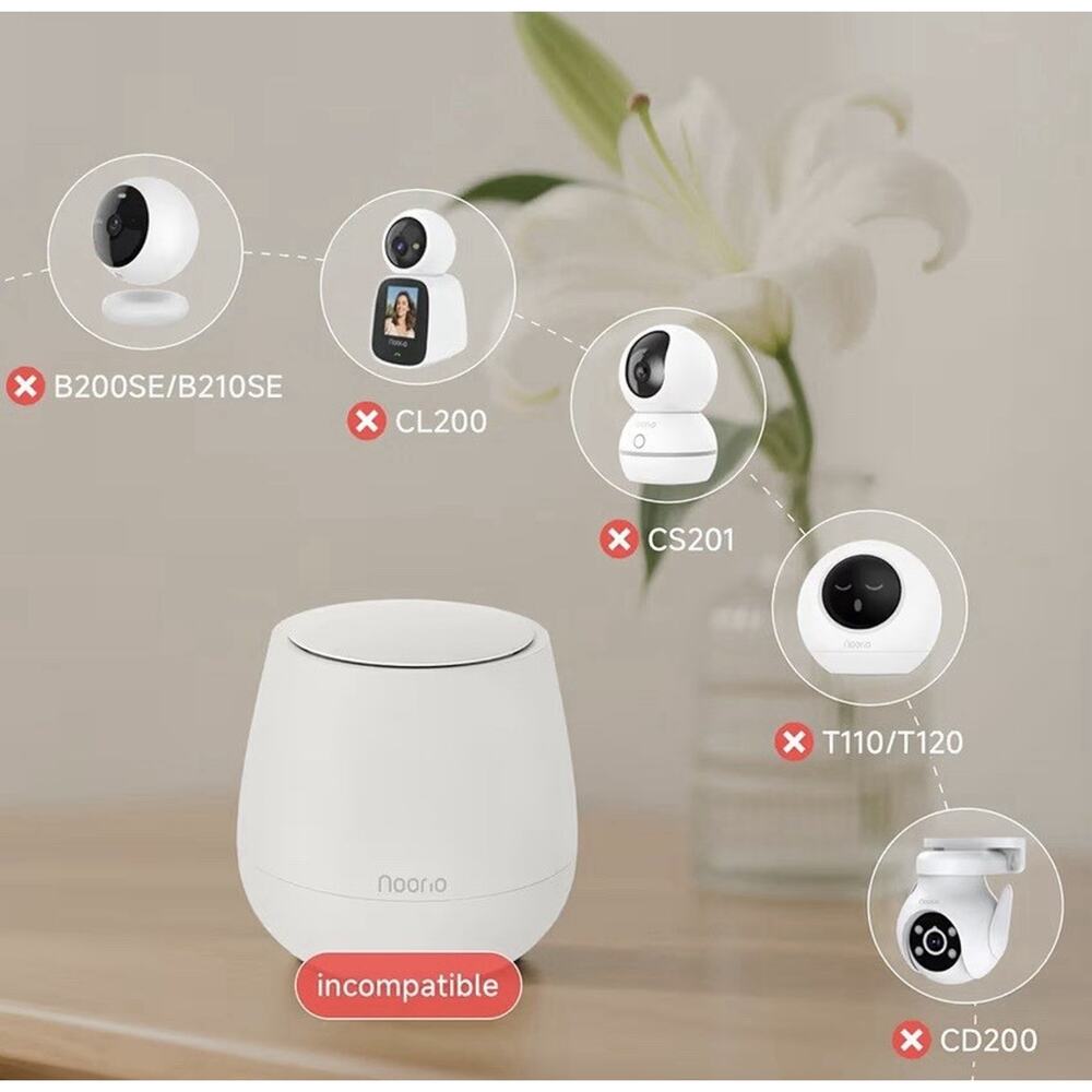 Noorio H100 Smart Hub 32GB Storage WiFi Security Camera Hub Alexa Compatible - Picture 3 of 7